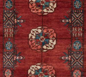 38197-Tekke_Bokara_Fine_Handwoven_Tribal_Rug-3'5''x5'6''-Afghanistan-1-Center