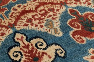 38735-Ikat_Fine_Handwoven_Textile_Rug-2'9''x3'11''-Afghanistan-12