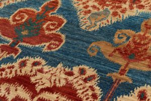 38735-Ikat_Fine_Handwoven_Textile_Rug-2'9''x3'11''-Afghanistan-13