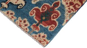 38735-Ikat_Fine_Handwoven_Textile_Rug-2'9''x3'11''-Afghanistan-4