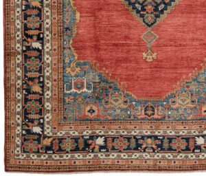44494-Serapi_Handwoven_Tribal_Rug-9'2''x14'2''-Afghanistan-1-Border