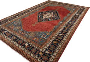 Afghan Serapi Handwoven Tribal Rug
