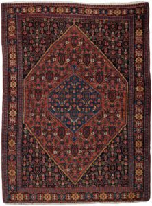 Antique Persian Senneh Rug
