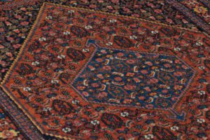 28402-Antique_Persian_Senneh_Handwoven_Tribal_Rug-3'6''x4'10''-Persia-4