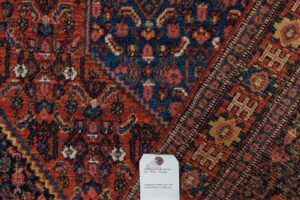 28402-Antique_Persian_Senneh_Handwoven_Tribal_Rug-3'6''x4'10''-Persia-8