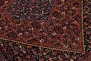 28402-Antique_Persian_Senneh_Handwoven_Tribal_Rug-3'6''x4'10''-Persia-9