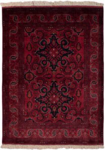 Turkmen Handwoven Tribal Rug