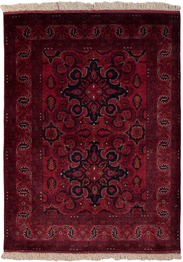 Turkmen Handwoven Tribal Rug