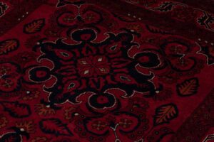 35850-Very_Fine_Turkmen_Afghan_Handwoven_Tribal_Rug-3'4''x4'6''-Afghanistan-11