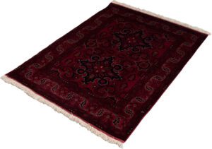 Turkmen Handwoven Tribal Rug