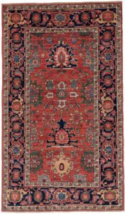 Afghan Heriz Handwoven Rug