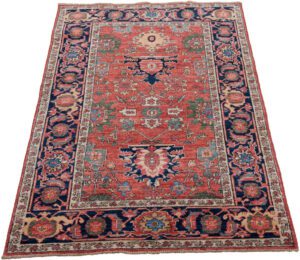 Afghan Heriz Handwoven Rug