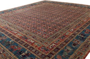 Afghan Pazyryk Handwoven Tribal Rug