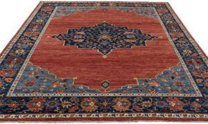 Afghan Heriz Handwoven Tribal Rug