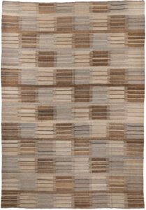 Afghan Kilim Mid Century Modern Handwoven Rug