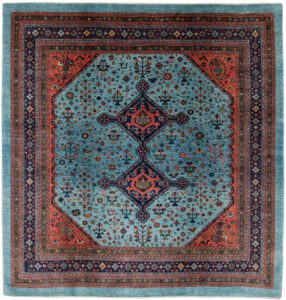 Persian Qashqai Handwoven Tribal Rug