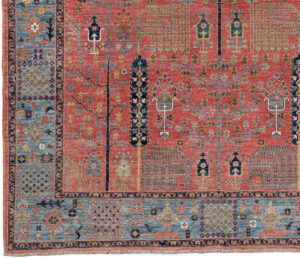 53546_BTR002A-Bakshaish_Willow_Handwoven_Tribal_Rug-8'0''x9'10''-Afghanistan-1-Border