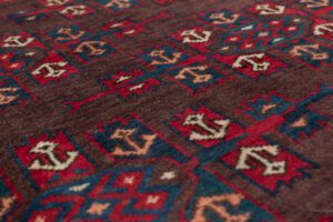 24751-Antique_Yomut_Turkmen_Kepse_Gul_Handwoven_Rug-6'5''x10'8''-Turkmenistan-14