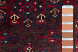 24751-Antique_Yomut_Turkmen_Kepse_Gul_Handwoven_Rug-6'5''x10'8''-Turkmenistan-17