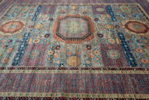 Afghan Mamluk Handwoven Tribal Rug