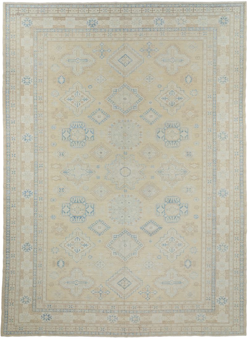 Hazara Exquisite Antique Reproduction Handwoven Rug