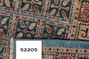 52205_BTR031A-Pazyryk_Fine_Handwoven_Tribal_Rug-5'0''x4'11''-Afghanistan-7