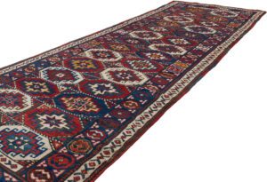 Antique Moghan Kazak Rug