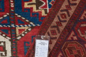 21648-Antique_Moghan_Kazak_Handwoven_Rug-4'2''x11'6''-Caucasus-2