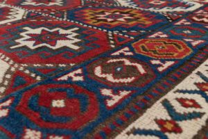21648-Antique_Moghan_Kazak_Handwoven_Rug-4'2''x11'6''-Caucasus-7