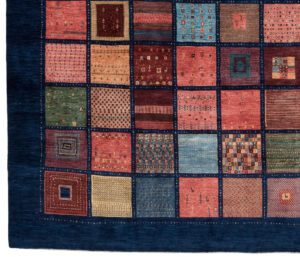 38277-Persian_Kashkuli_Ultimate_Gabbeh_Rug-8'3''x11'11''-Iran-1-Border