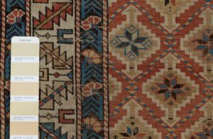 52976_ESTCAU1-Antique_Kuba_Fine_Handwoven_Rug-4'4''x4'9''-Caucasus-16