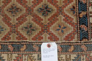 52976_ESTCAU1-Antique_Kuba_Fine_Handwoven_Rug-4'4''x4'9''-Caucasus-17