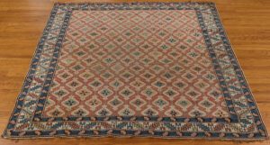 Antique Kuba Handwoven Rug