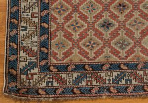 52976_ESTCAU1-Antique_Kuba_Fine_Handwoven_Rug-4'4''x4'9''-Caucasus-5