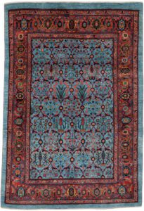 Persian Khamsehbaf Handwoven Tribal RUg
