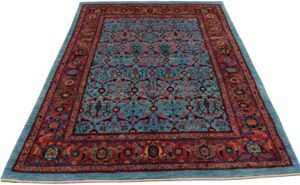 Persian Khamsehbaf Handwoven Tribal RUg