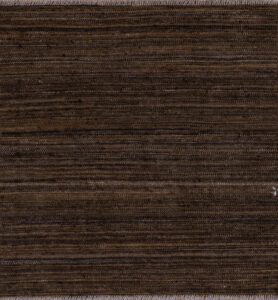 Afghan Flatweave Handwoven Dark Roast Rug