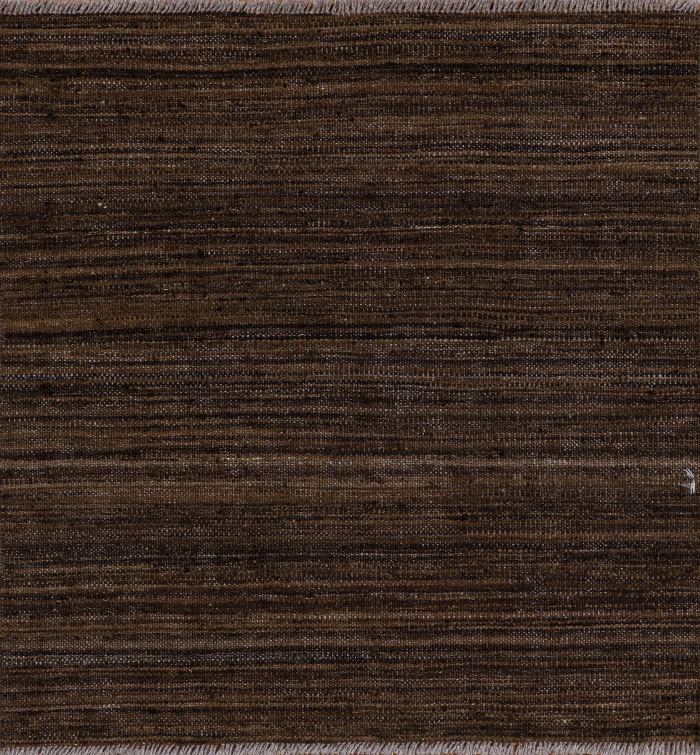 Afghan Flatweave Handwoven Dark Roast Rug