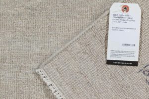 53836_ESW420W-Essential_Wool_Turkish_Knotted_Modern_Fog_Rug-2'0''x2'0''-India-6