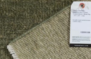 53933_ESW420Y-Essential_Wool_Turkish_Knotted_Modern_Moss_Rug-2'0''x2'0''-India-8