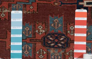 54001_ESTTRM1-Antique_Turkmen_Yomut_Kepse_Gul_Handwoven_Rug-5'9''x9'8''-Turkmenistan-14