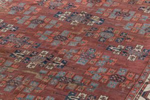 54001_ESTTRM1-Antique_Turkmen_Yomut_Kepse_Gul_Handwoven_Rug-5'9''x9'8''-Turkmenistan-17