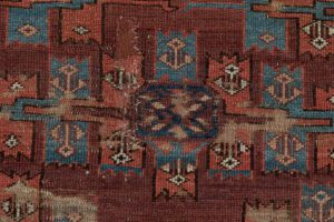 54001_ESTTRM1-Antique_Turkmen_Yomut_Kepse_Gul_Handwoven_Rug-5'9''x9'8''-Turkmenistan-8