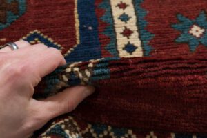 22238-Antique_Kazak_Handwoven_Rug-4'5''x7'8''-Caucasus-14
