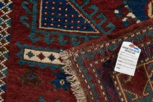 22238-Antique_Kazak_Handwoven_Rug-4'5''x7'8''-Caucasus-15