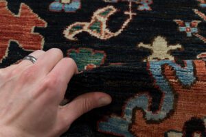 52052_BTR007A-Harshang_Black_Background_Fine_Handwoven_Tribal_Rug-6'2''x8'11''-Afghanistan-9