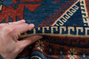 54000_ESTCAU1-Antique_Kazak_Handwoven_Rug-4'1''x6'0''-Caucasus-10