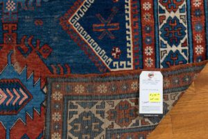 54000_ESTCAU1-Antique_Kazak_Handwoven_Rug-4'1''x6'0''-Caucasus-15