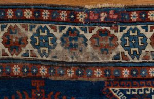 54000_ESTCAU1-Antique_Kazak_Handwoven_Rug-4'1''x6'0''-Caucasus-7