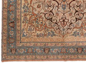 34062-Persian_Tabriz_Fine_Handwoven_Rug-9'7''x12'10''-Iran-1-Border